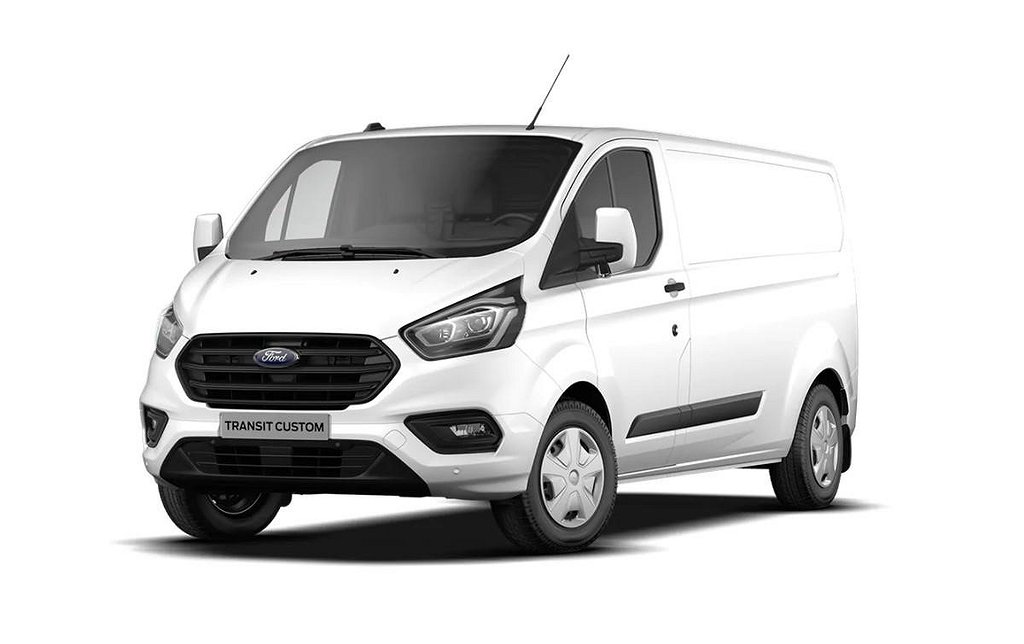 Ford Transit Custom Skåp Trend 300 L2 2.0l Ecoblue 130 hk 6AT Snabb Leverans