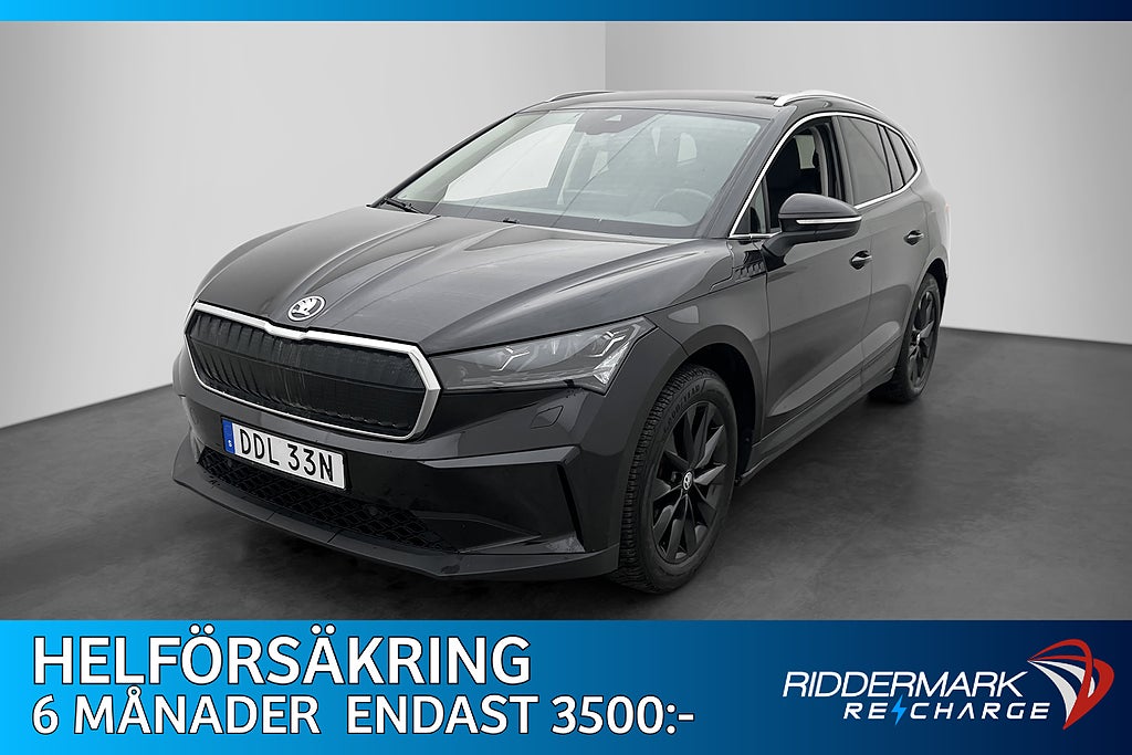 Skoda Enyaq iV 80 Värmare Skinn Kamera CarPlay Adapt-fart