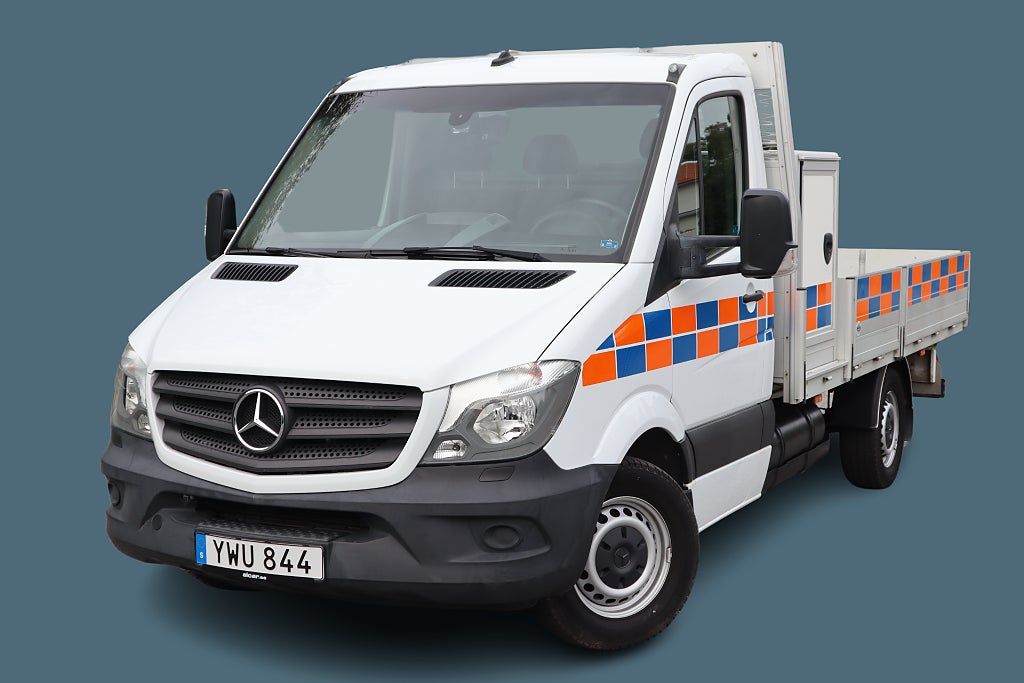 Mercedes-Benz Sprinter 316 NGT Flak 156hkr Verktygsskåp