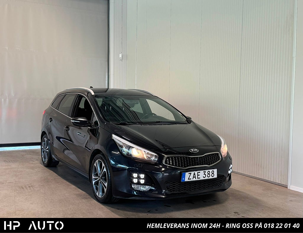 Kia Ceed 1.6CRDi GT Line Dragkrok/M&K-värm/B-Kam/Nyservad