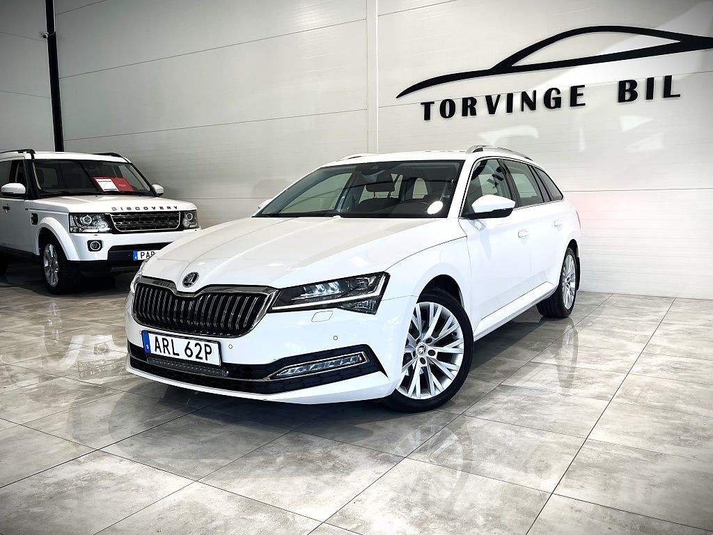 Skoda Superb Kombi 2.0 TDI Style Dragkrok Värmare Euro 6