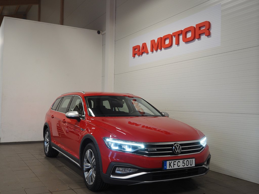 Volkswagen Passat Alltrack TDI 200hk 4M Drag|D-värm|Cockpit 2022