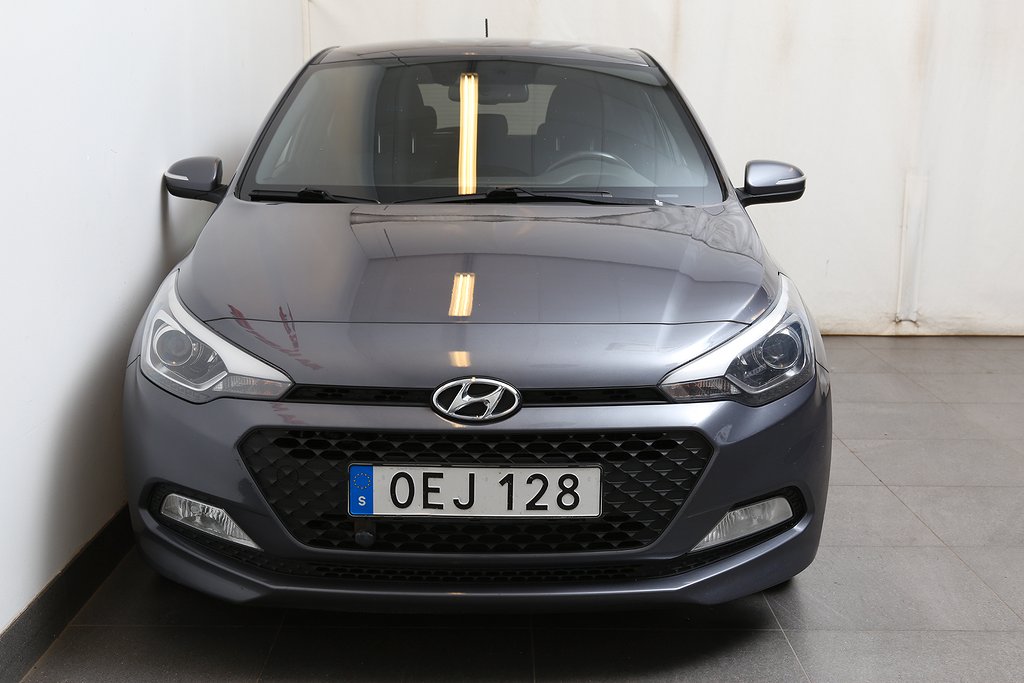 Hyundai i20 1,2 84hk Go! Edition 5D Motorvärmare 2017