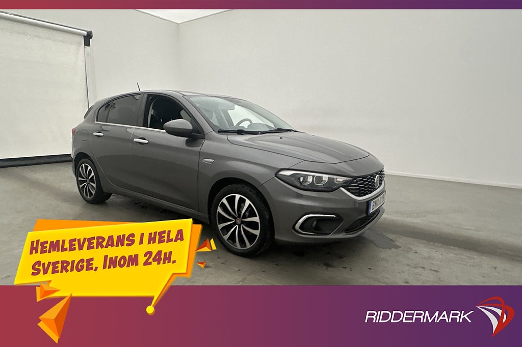 Fiat Tipo 1.4 FIRE 120hk Lounge Kamera Adaptiv-Farthållare