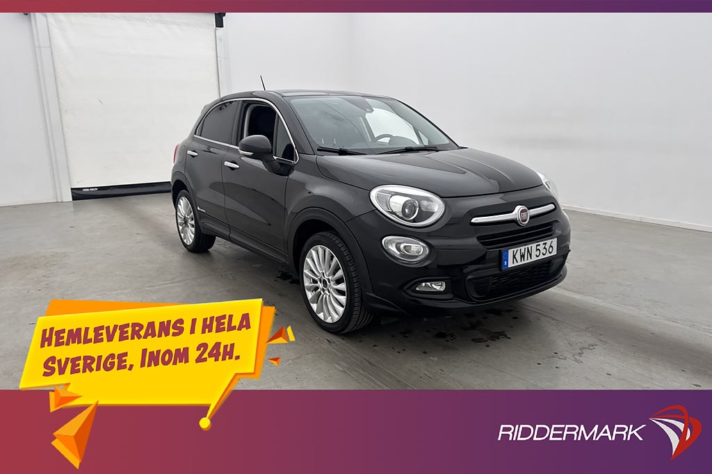 Fiat 500X 1.4 MultiAir 140hk Lounge Rattvärme Backkamera
