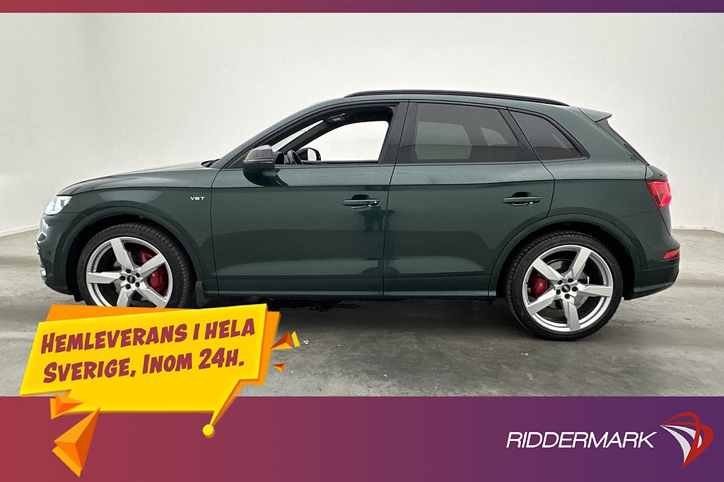 Audi SQ5 3.0 TFSI 354hk Quattro B&O Cockpit Värmare Luftfjäd