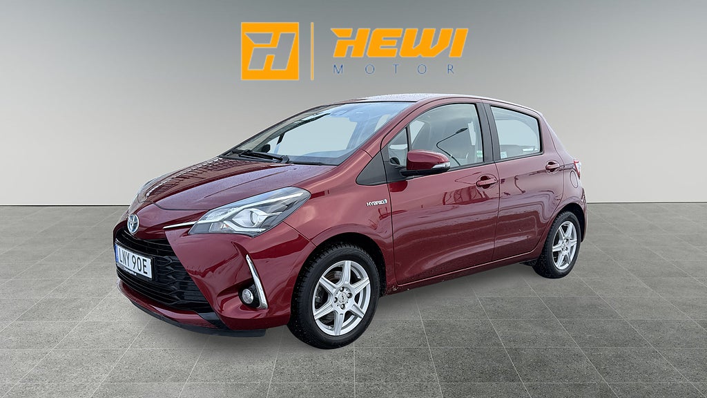 Toyota Yaris Hybrid e-CVT Active|Nyskick|Kamera|S&V-hjul