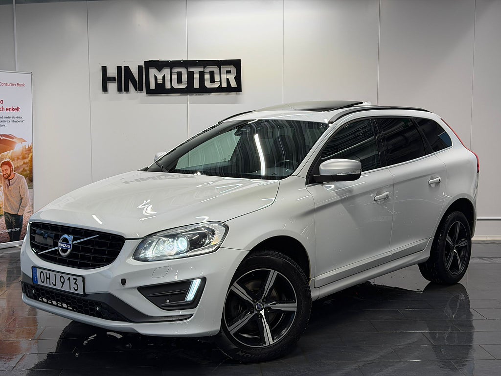 Volvo XC60 D4 AWD R-Design |PANO|NAVI|BKam|BLIS|Värmare