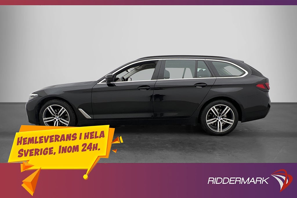 BMW 520 D 190hk xDrive Värmare MOMS Cockpit Drag 1-brukare