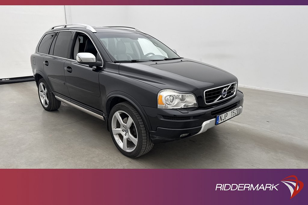 Volvo XC90 D5 AWD R-Design 7-Sit VOC Värm Taklucka BLIS Drag