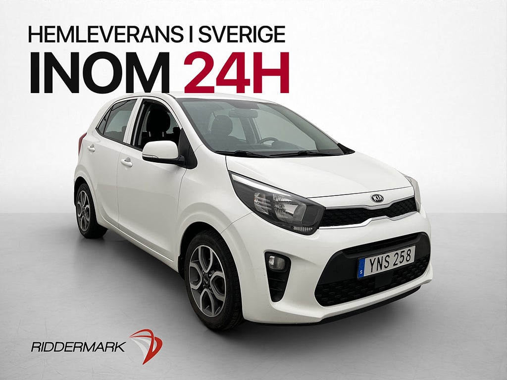 Kia Picanto 1.0 MPI 67hk GLS Kamera CarPlay Rattvärme