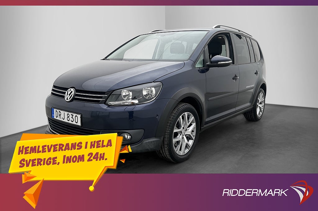 Volkswagen CrossTouran 1.4 TSI Värmare Dragkrok Kamera