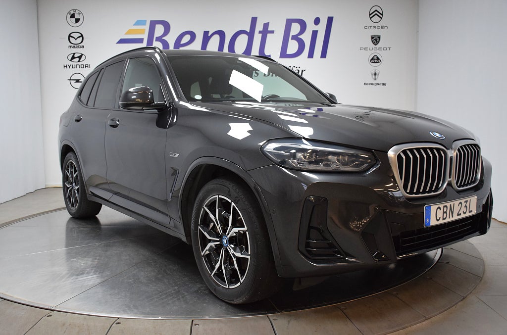 BMW X3 xDrive30e M Sport/ 19"/ Dragkrok/ HiFi/ Fri Service