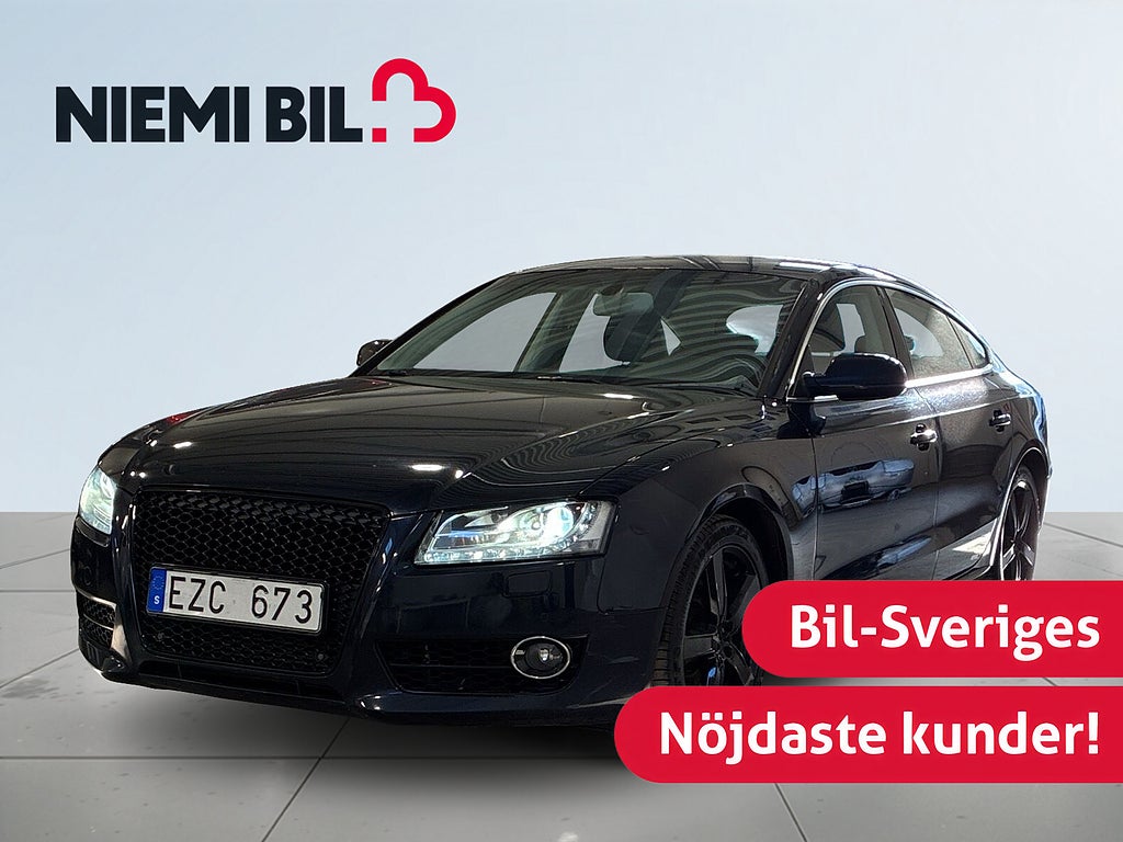 Audi A5 Sportback 2.0 TFSI Quattro S Tronic Drag Skinn Psens