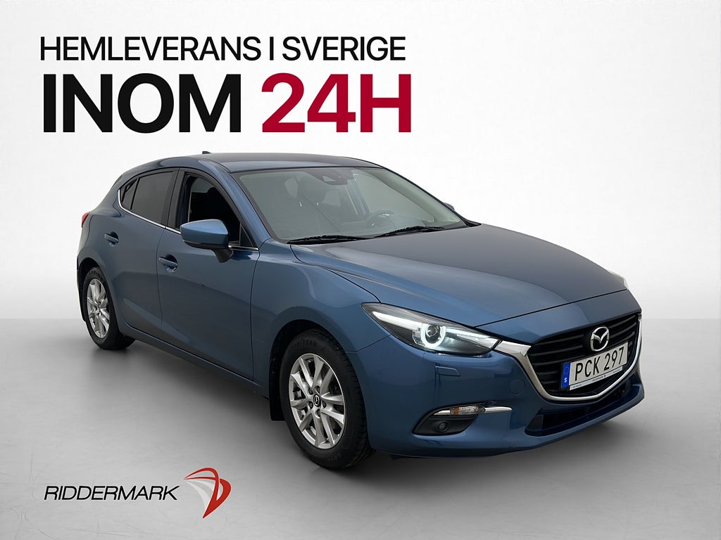 Mazda 3 2.0 120hk Värmare Sensorer Rattvärme Dragkrok