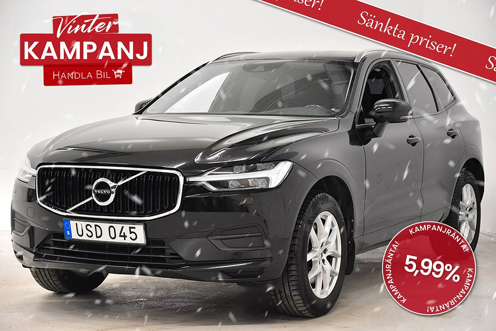 Volvo XC60 D4 KAMPANJ Advanced Momentum Carplay Rattvärme Drag 190hk