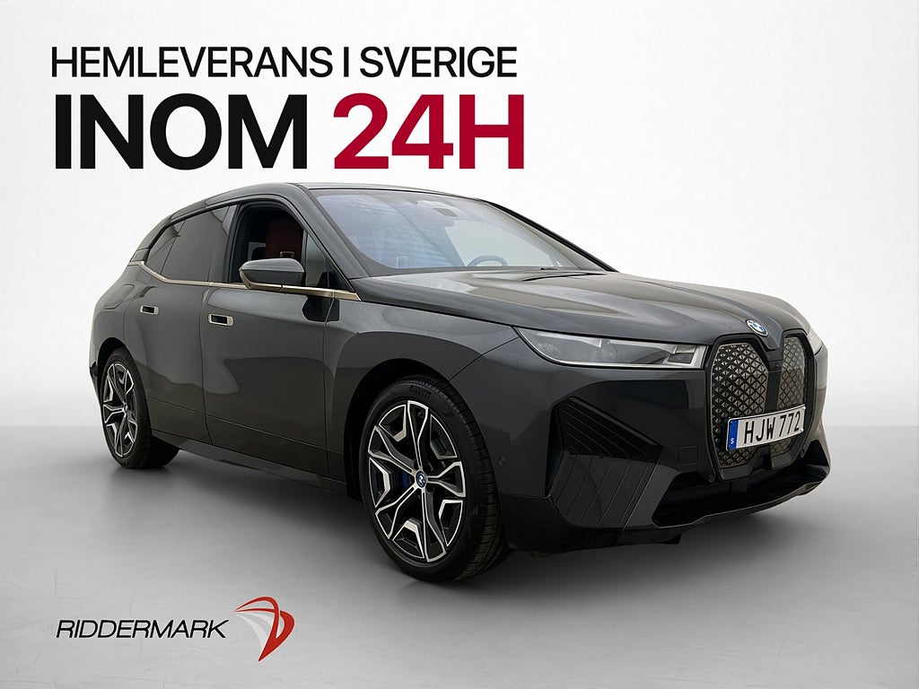 BMW iX xDrive40 326hk Pano HUD 360° H/K Massage MOMS Drag