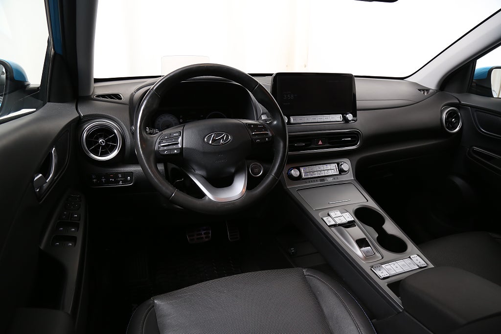 Hyundai Kona 64 kWh Advanced 204hk Skinn KRELL Head-up Nybilsgaranti 2022