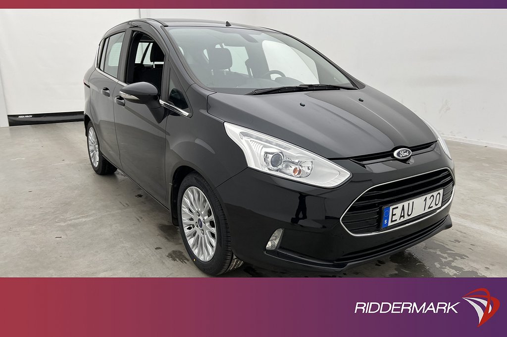 Ford B-MAX 1.0 EcoBoost 100hk Titanium En-Brukare Välservad