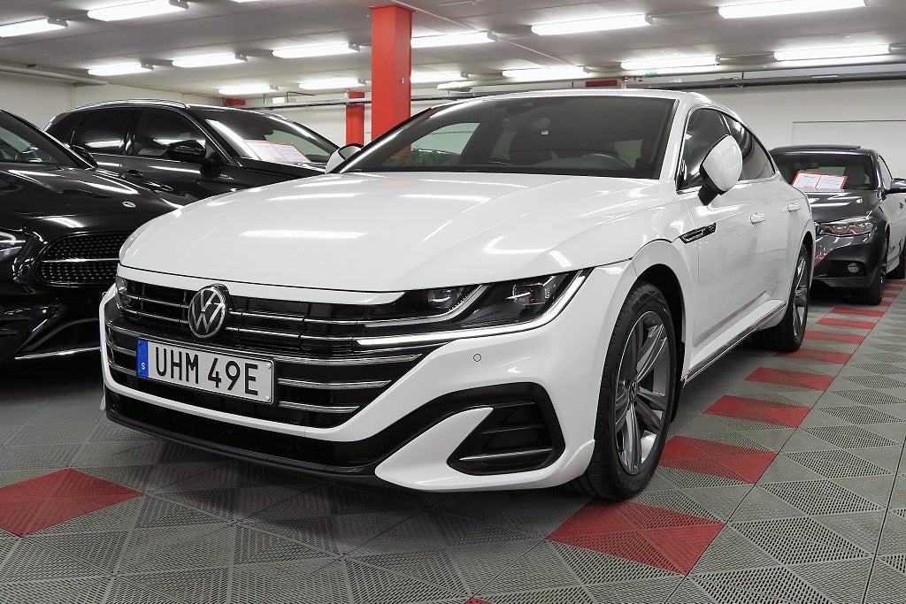 Volkswagen Arteon eHybrid Plugin 1.4 TSI Drag R-Line SoV Hjul Räntan fr 1.95%