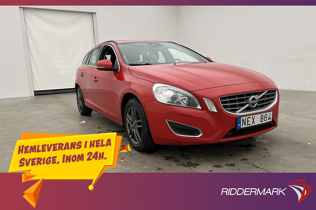 Volvo V60 D4 AWD Momentum VOC Värm Dragkrok T-Lucka