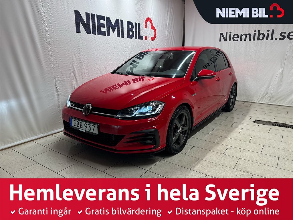 Volkswagen Golf GTD 2.0 TDI 184hk Navi Drag Kamera S&V-däck