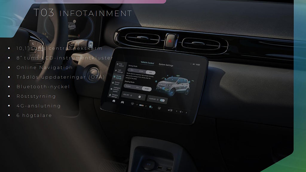 Bild på Leapmotor T03 Design 95hk Räckvidd WLTP 265km