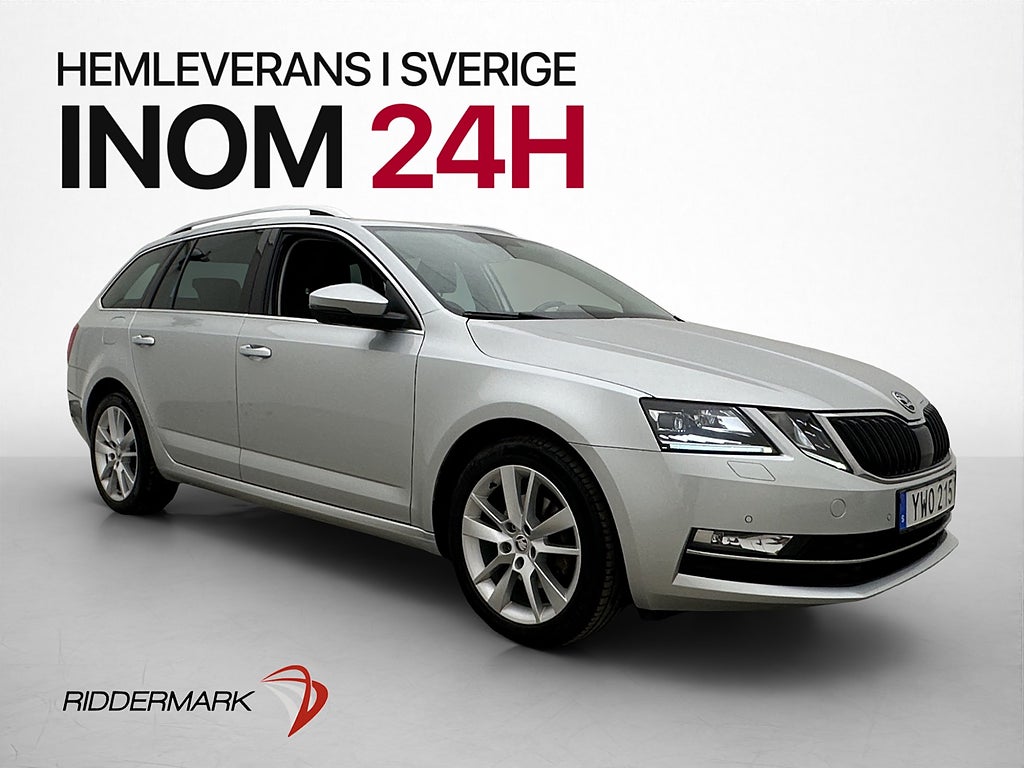 Skoda Octavia 1.0 TSI 115hk Style Kamera Värmare CANTON Navi