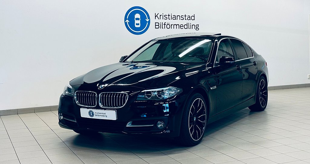 BMW 520 d xDrive Sedan Aut. Dragkrok, Taklucka, Läder