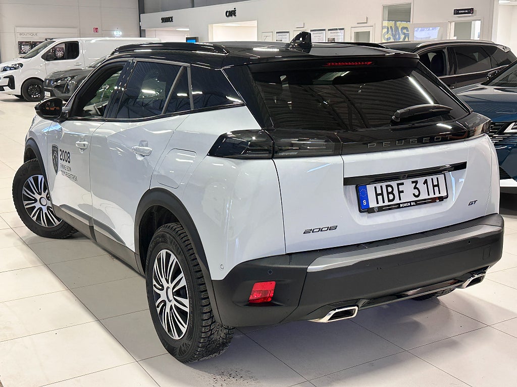 Peugeot 2008 GT 1.2 PureTech 130 EAT F&B-kamera, Navi, Carplay thumbnail