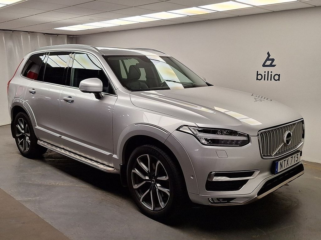 Volvo XC90 D5 AWD Inscription 7-säten / Head Up Display/ Sensus9\" PS Bower