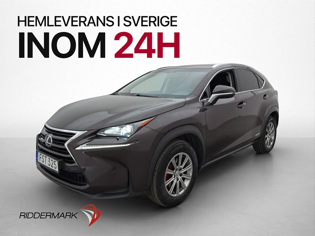 Lexus NX 300h AWD 197hk Dragkrok P-sensorer Bluetooth