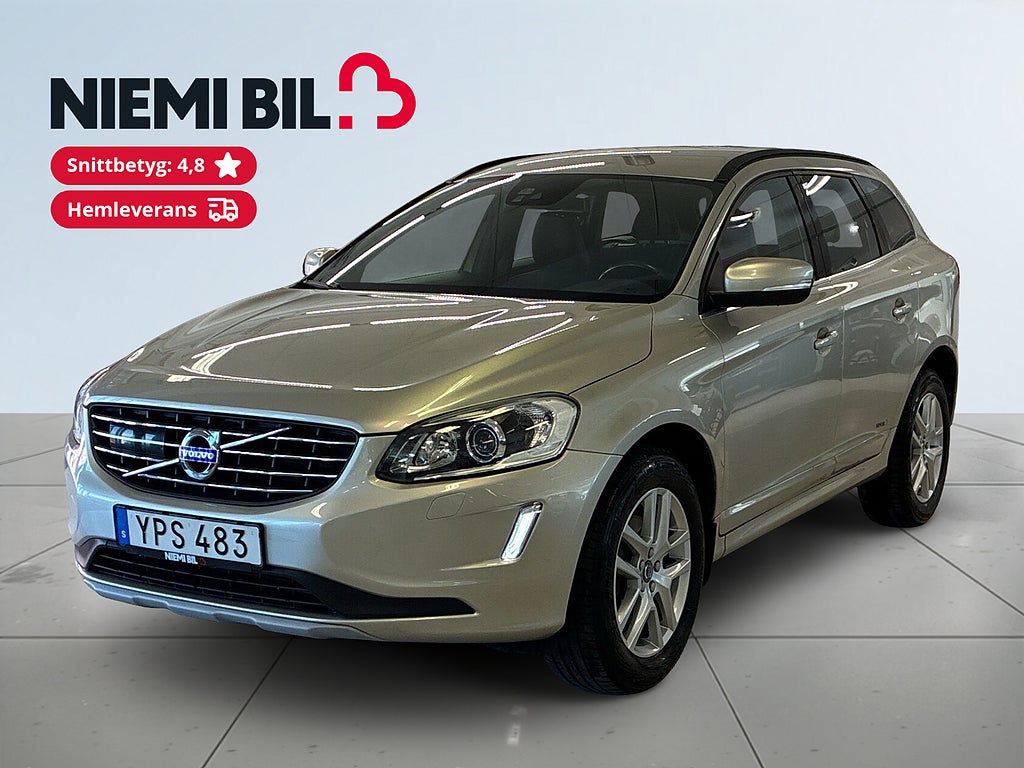 Volvo XC60 D4 AWD Classic Momentum Drag Pvärme Rattvärme S&V-däck