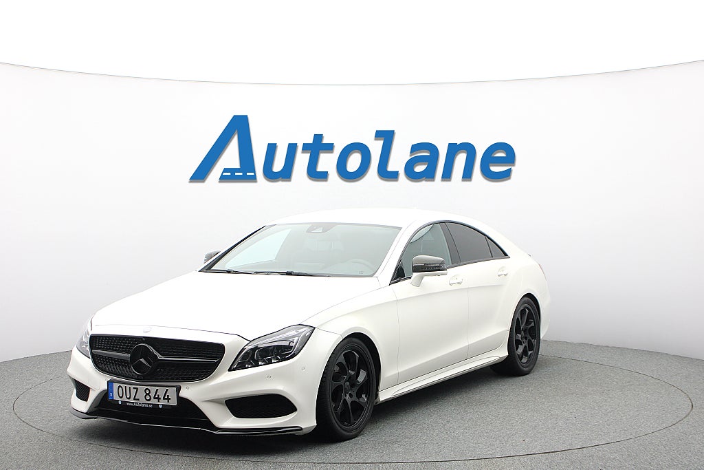 Mercedes-Benz CLS 220 9G-T AMG Plus Sport 360°,Skinn,Ortopediska, 170hk