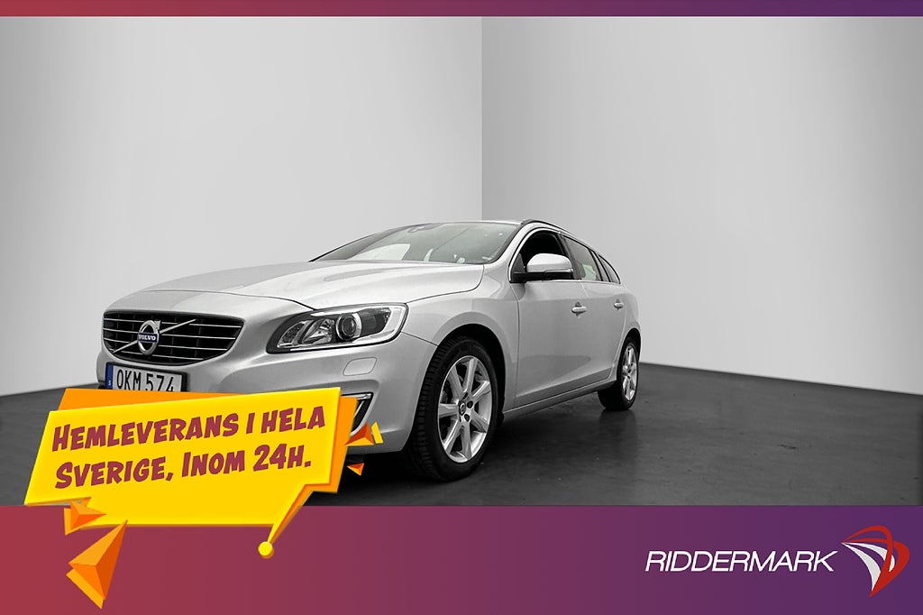 Volvo V60 D4 Momentum VOC Värmare Rattvärme P-Sensorer