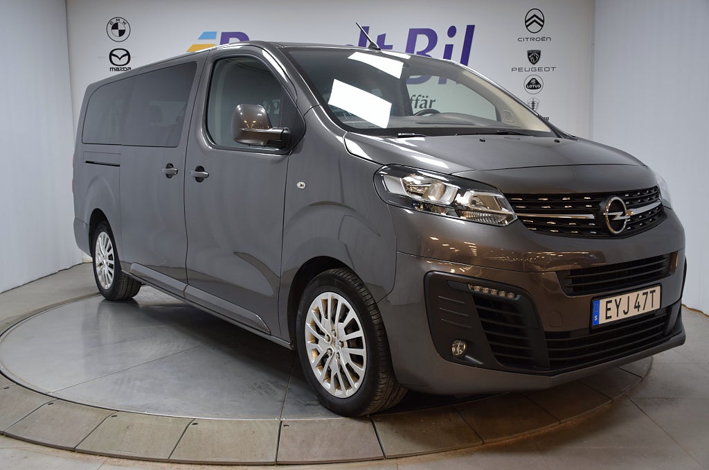 Opel Zafira Life 2.0 | Leasebar | 9-sits | Adaptiv.farth | 