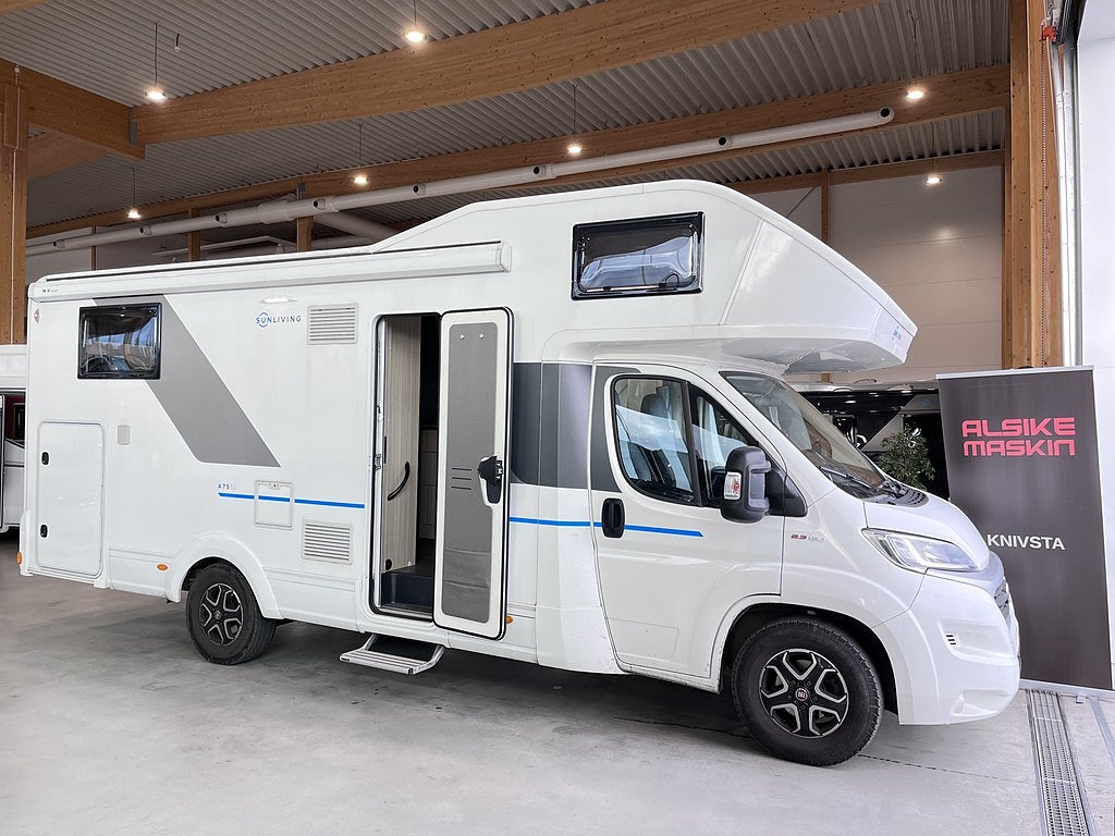 Sun Living A 75 SL / Ac-Bodel / B-körkort / Långbäddar