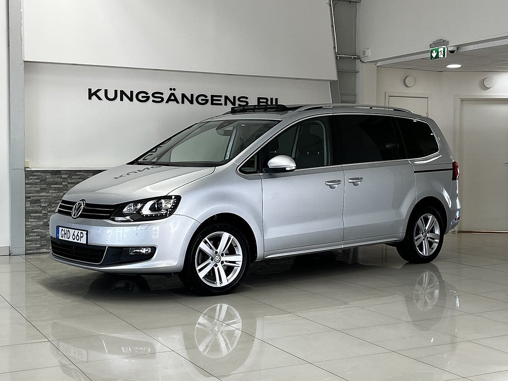 Volkswagen Sharan 7-sits 1.4 TSI OPF Pano Adapt-Fart BLIS LÅGAMIL MOMS