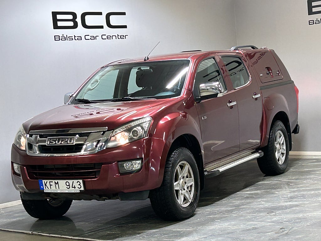 Isuzu D-Max Crew Cab 2.5 4WD Värmare Dragkrok MOMS 1 ägare
