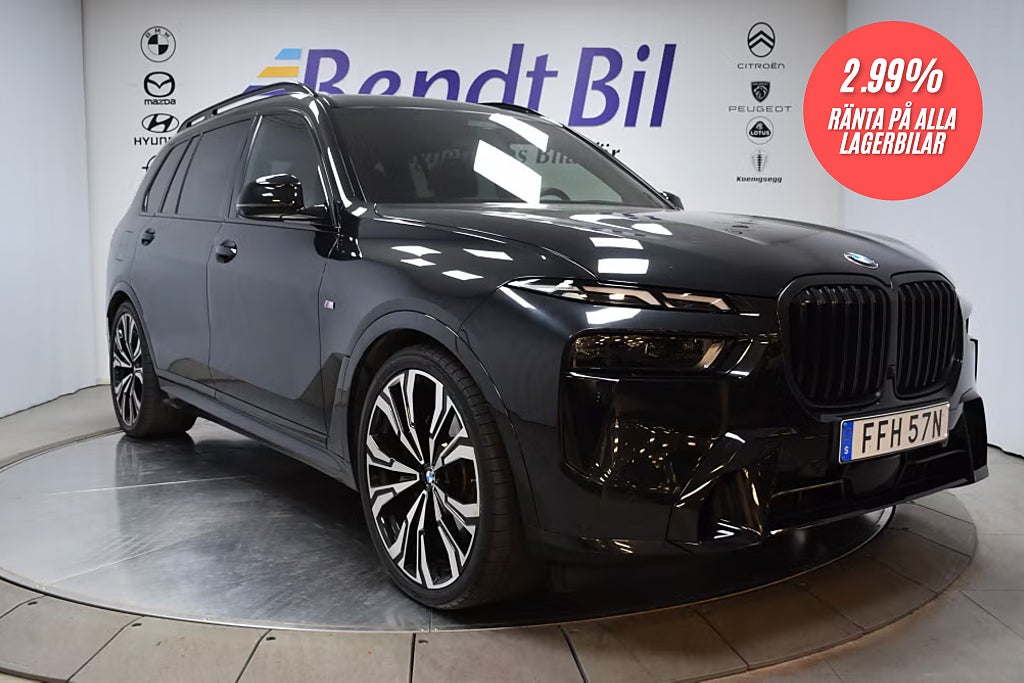 BMW X7 xDrive40d 2.99% RÄNTA | M Sport Pro | Exclusive | Pano