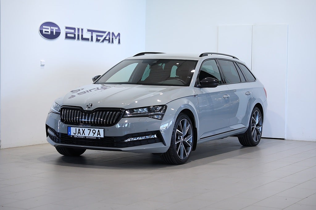 Skoda Superb Combi Sportline 1,4 TSI iV 218 Hk 6 vxl DSG