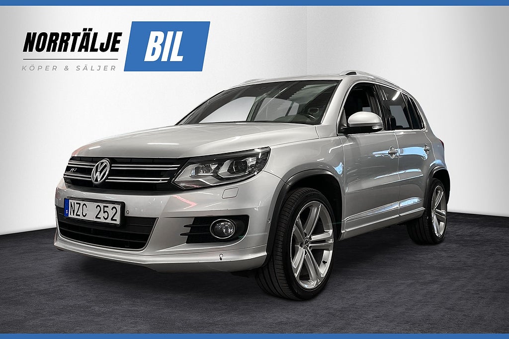 Volkswagen Tiguan 2.0 177HK AUT TDI 4M R-LINE DRAG NAVI D-VÄRM KAMREMBYTT