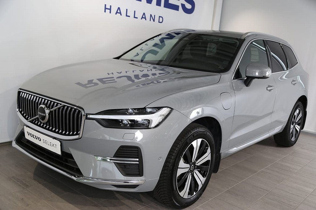 Volvo XC60 Recharge T6 II Plus Bright Dragkrok H/K 360 Läder