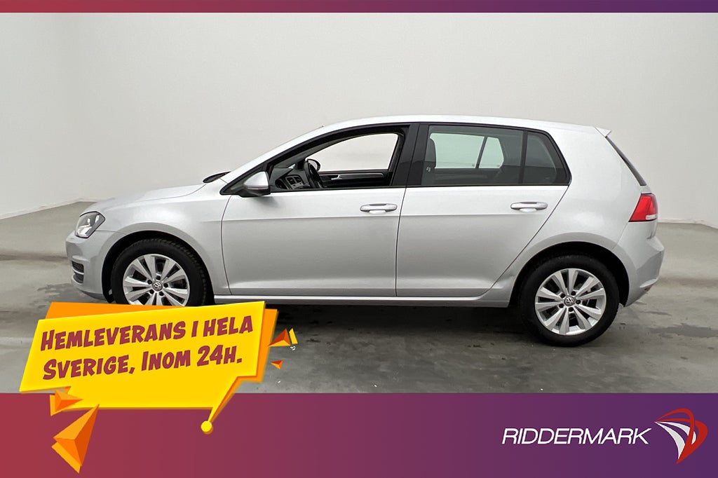 Volkswagen Golf 1.6 TDI BMT 110hk Carplay 0.38l/mil