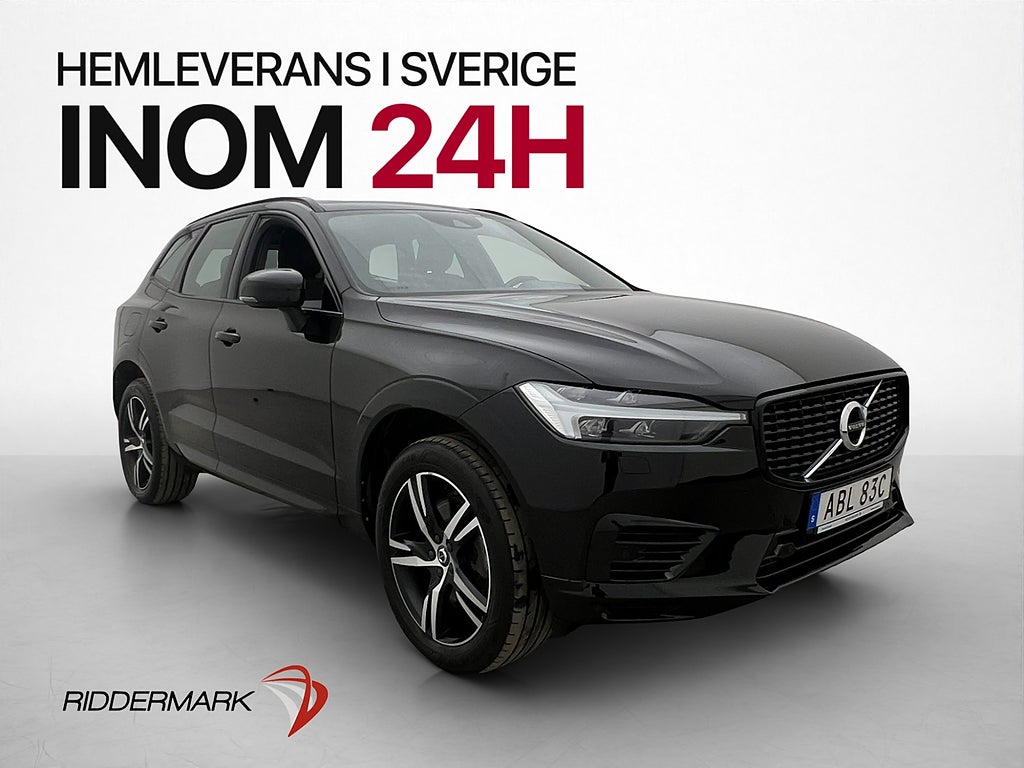 Volvo XC60 T6 340hk AWD R-Design Pano Värmare Kamera Drag