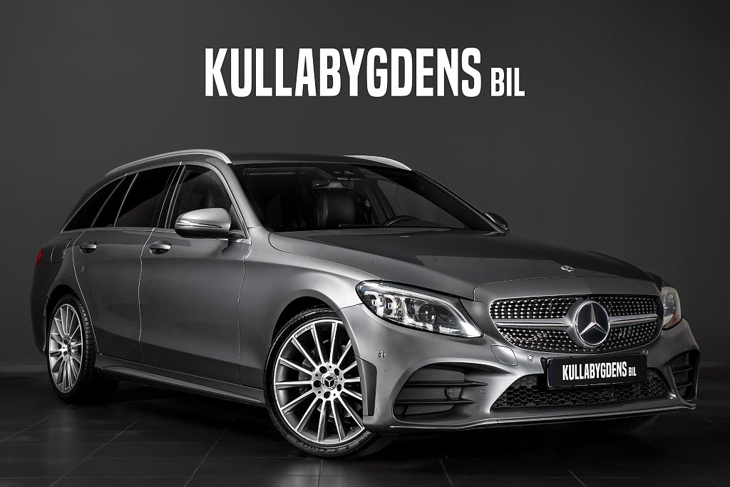 Mercedes-Benz C 220 T d 9G-Tronic AMG Line | Dragkrok | Navigation |
