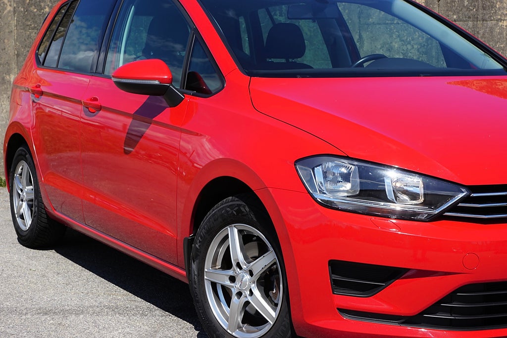Volkswagen Golf Sportsvan 1.2 TSI 110hk|1-Ägare|Drag|B-Kamera|Adaptiv-Fart|
