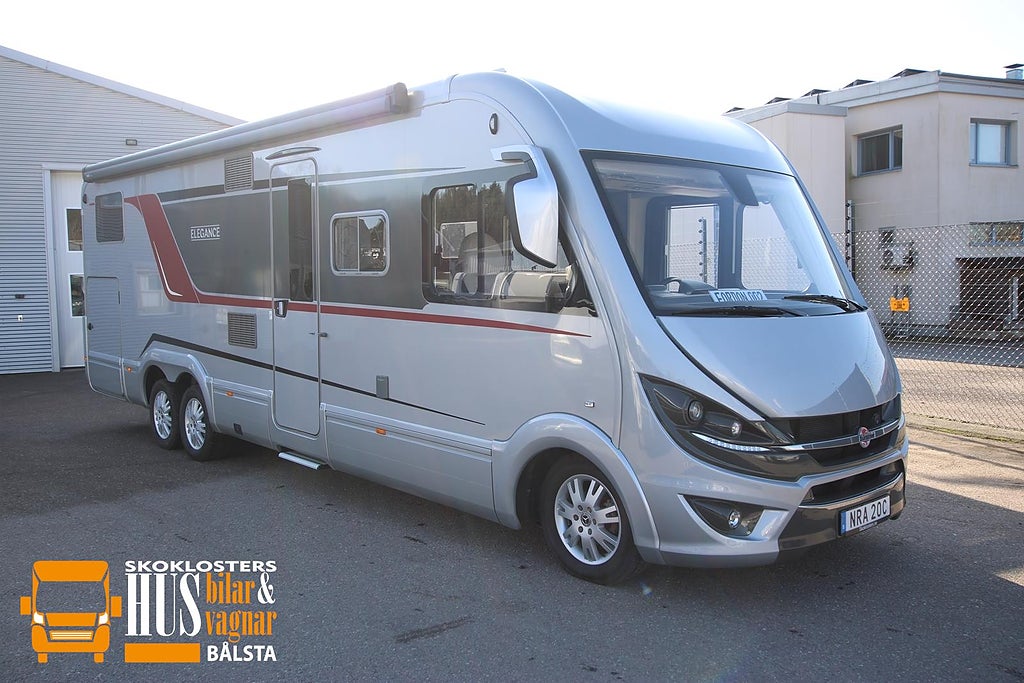 Bürstner I Elegance 910 G Mercedes 170 hk SLC Hydrauliskastödben