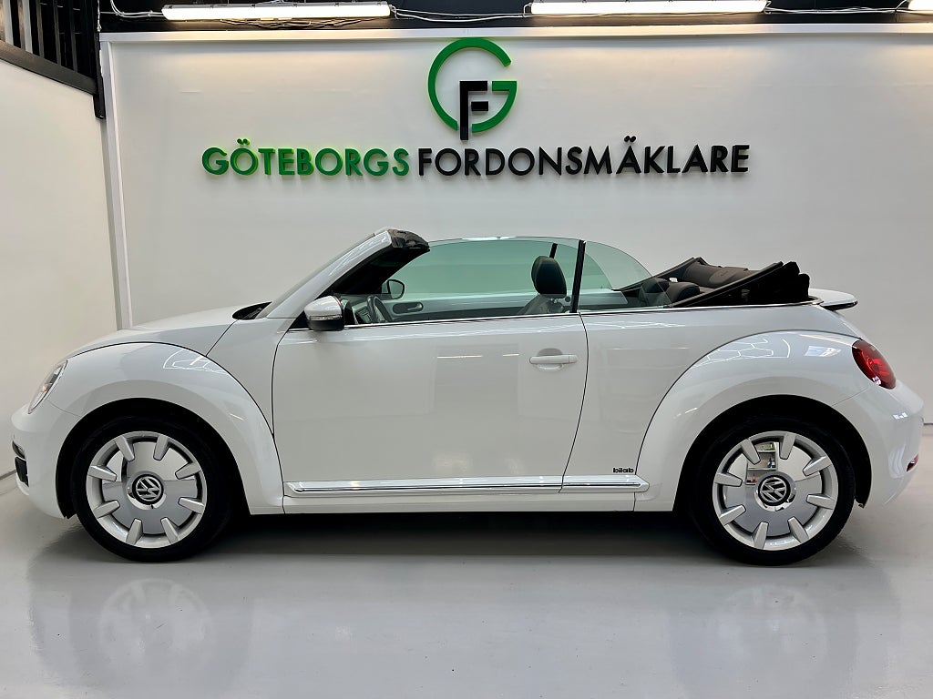 Volkswagen Beetle Cabriolet 1.4 TSI Final Edition Fender 1860kr/månad