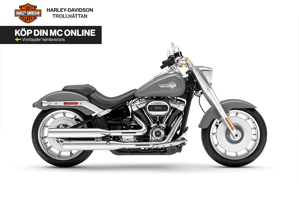 Harley-Davidson Fatboy 114, 5,95% finans från 2990:-/mån 